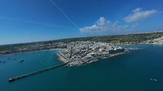 Malta: South Coast \u0026 Fort San Lucian (Drone Flight 4K)