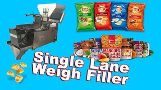 Automatic Weigh Filler Packaging Machine - Assembly and Instructions