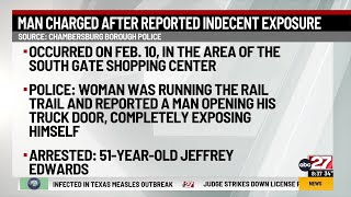Man allegedly exposed himself near Franklin County shopping center