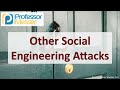 Other Social Engineering Attacks - CompTIA Security+ SY0-701 - 2.2