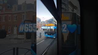 Autobuz otokar c12 #6553 💙linia 182 la piața dorobanți sens institutul oncologic