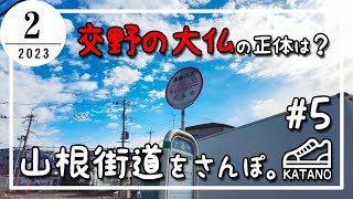 【交野】交野の大仏の正体は？山根街道をさんぽ。#5【散歩】