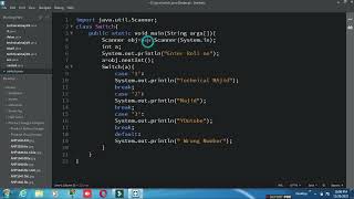 Java Switch Case Statement With Programming Examples | Java Program Example #Part12