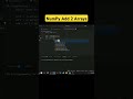 Numpy Tutorial - Add 2 Arrays in Numpy Python