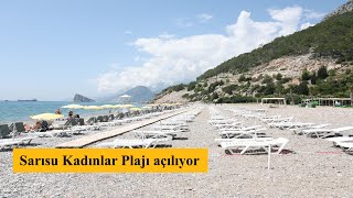 Sarısu Kadınlar Plajı 29 Mayıs’ta açılıyor