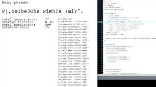 Programming Art #54 RandomString【Processing】