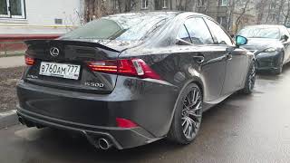 Lexus 3IS-F exhaust