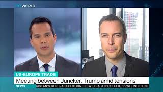 Jochen Stanzl discusses Trump and Juncker trade wars.