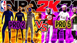 NBA 2K21 Pro 2 Dribblers vs Pro 5 Dribblers • 3v3 ISO • Best Dribblers on NBA2K21