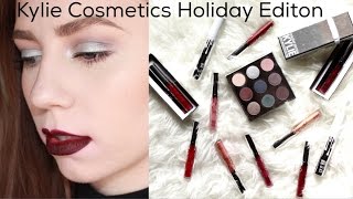 Holiday Edition: Kylie Cosmetics Tutorial & Swatches