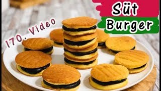 GERÇEĞİNİ ARATMAYAN SÜT BURGER | Evde Süt Burger  Yapımı Nasıl Yapılır?