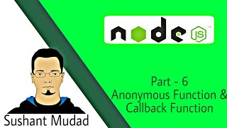 #Part - 6 Anonymous And Callback Function In Node Js | Node Js Tutorial In Hindi | OnlyCoding! |