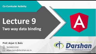 Angular Workshop | Lecture 09 | Two way Data binding in Angular