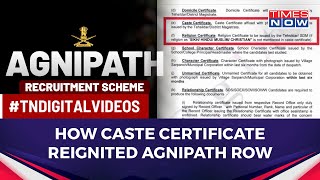 Agnipath Scheme: Fresh Row Erupts As Congress, BJP Spar Over Caste Certificate | National News