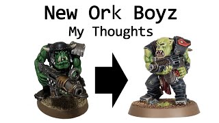 New Ork Boyz Reaction Warhammer 40k