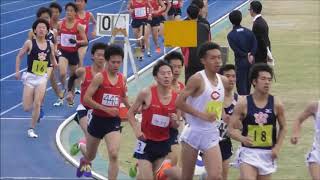 【頑張れ中大】中大･日体大対校戦 男子5000m 2018.4.7