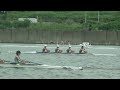 第102回全日本ローイング選手権大会　heat m4x　スタート