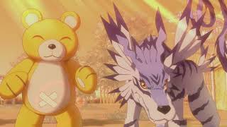 funny moments hurt garurumon pride+trolling 🤣🤣#digimon survive#digimonsurvive #shorts