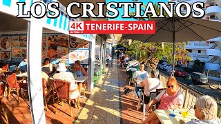 TENERIFE - LOS CRISTIANOS | Look at the Current Atmosphere 🌞 4K Walk ● January 2024