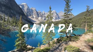 加拿大旅行🇨🇦Day 5｜夢蓮湖Moraine Lake、路易斯湖Lake Louise｜班夫國家公園著名景點｜加拿大洛磯山脈公路旅行 #旅行vlog