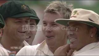 Bret Lee On Fire 2005 Ashes