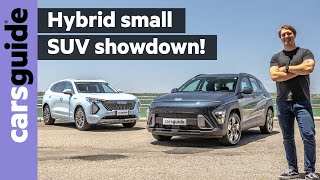 Hyundai Kona Hybrid vs GWM Haval Jolion Hybrid 2024 comparison review | Which small SUV is best?