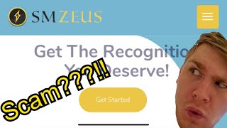 SMZEUS  TRIED TO SCAM ME!!! (SMZeus Review)