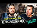 Jonathan slayed by EXCALIBUR (1982) Movie Reaction FIRST TIME WATCHING