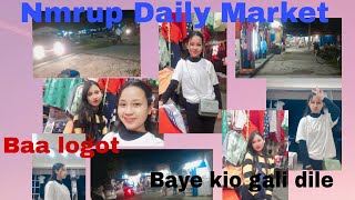 ||Namrup Daily Market || (Baa logot bohut dinor murot eke loge) #vlog #namrup @simpygogoi4236