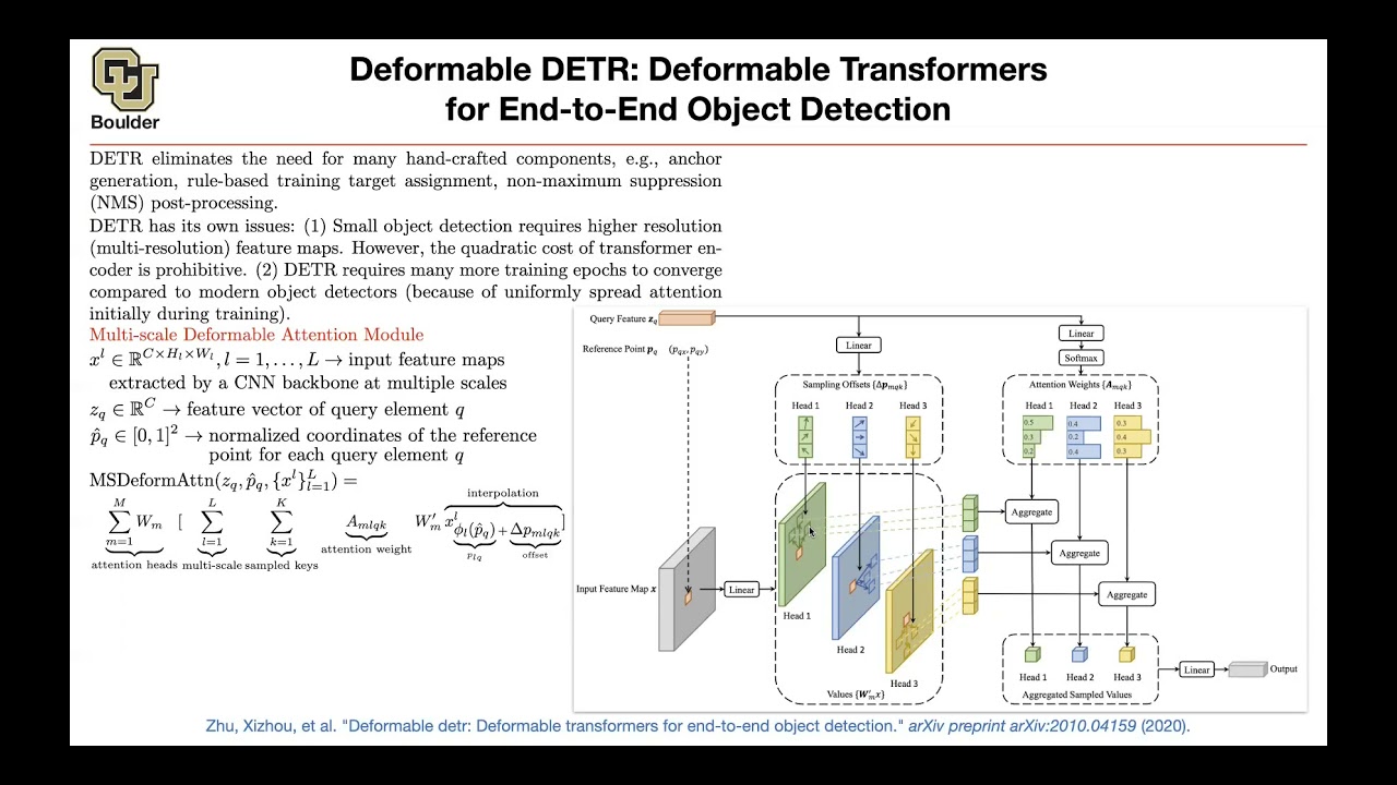 Deformable Detr Lecture 38 Part 3 Applied Deep Learning