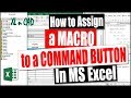 How to Assign Macro to a Command Button in Excel