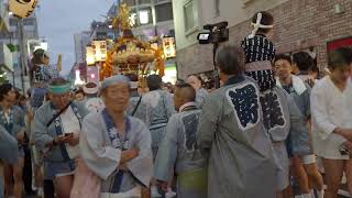 代々木八幡宮　例大祭　代々木八幡駅周辺での神輿渡御　2024/09/23  d12