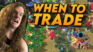 When Should Zerg Trade