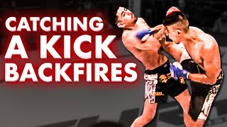 When Catching The Kick Backfires - Caposa's Corner - Indie MMA Highlights