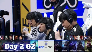 RGE vs DK | Day 2 Group A S11 LoL Worlds 2021 | Rogue vs DAMWON Kia - Groups full game