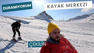 HAKKARİ MERGABÜTAN KAYAK MERKEZİ | Frenler Tutmuyor Kaza Yaptık...