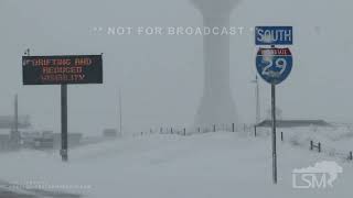 01-03-2023 Sioux Falls, SD - Interstates Closed and Multiple Abandoned Vehicles Along I29