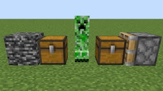 chest + creeper = ???