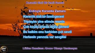 Taylan Kaya - Karanlık sisli bir izmit gecesi  (Karaoke)