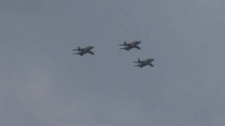 T-4 教官パイロットによる編隊飛行＠芦屋基地航空祭 2013/11/17