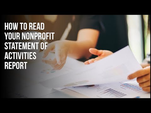 What is a primary purpose and focus of the statement of activities for a nongovernmental not for-profit organization?
