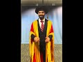 what advice would you give graduating students ishfaq farooq graduations