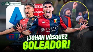 ¡GOLAZO de JOHAN VÁSQUEZ! 🇲🇽 HOMBRE del PARTIDO en TRIUNFO del GENΟА ⚡ | ASI JUGO OCHOA 🔥