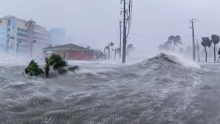 15ft Storm Surge Washes Away Homes in Ft. Myers Beach - Hurricane Ian