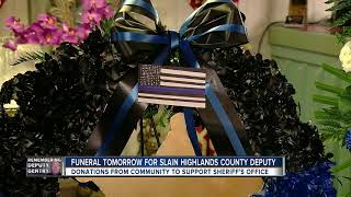 Funeral tomorrow for slain Highlands County Deputy
