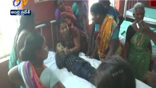 8 Years Boy Die After | Speeding Car Hits | in Krishna Dist