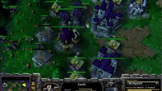 WarCraft 3 - WC005 Sky vs Ted Human vs Undead on Echo Isle Part 2