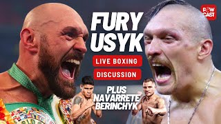 Tyson Fury vs Oleksandr Usyk Main Event | Boxing Commentary & Talk
