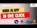 How to Deploy NodeJS App on AWS EC2 Instance using Terraform, Ansible & Docker | DevOps tutorials