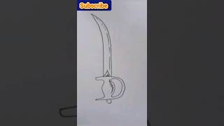 Sword drawing #lineart #trending #drawing #viral #shorts #short #youtubeshorts #shortvideo #art